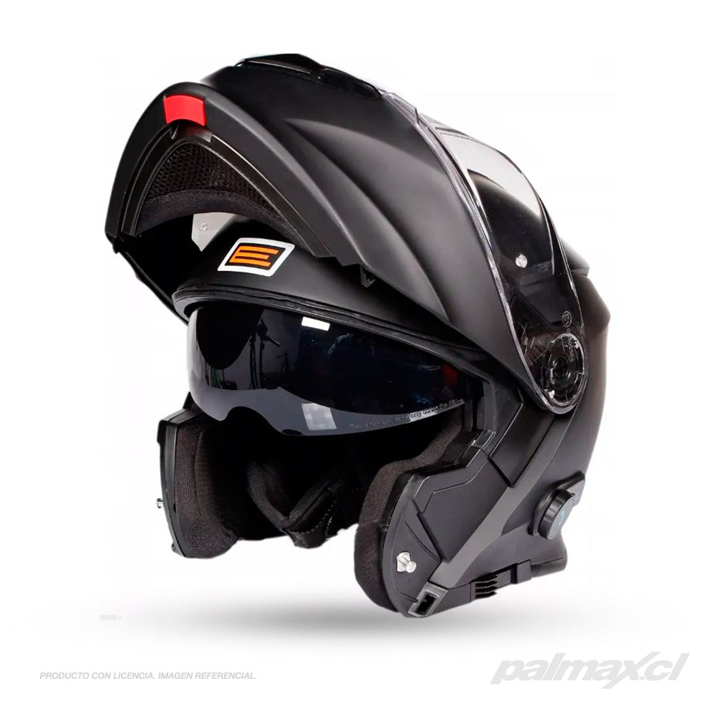 Casco street abatible modelo Delta Solid Black | Origine